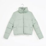 Funnel collar puffer jacket