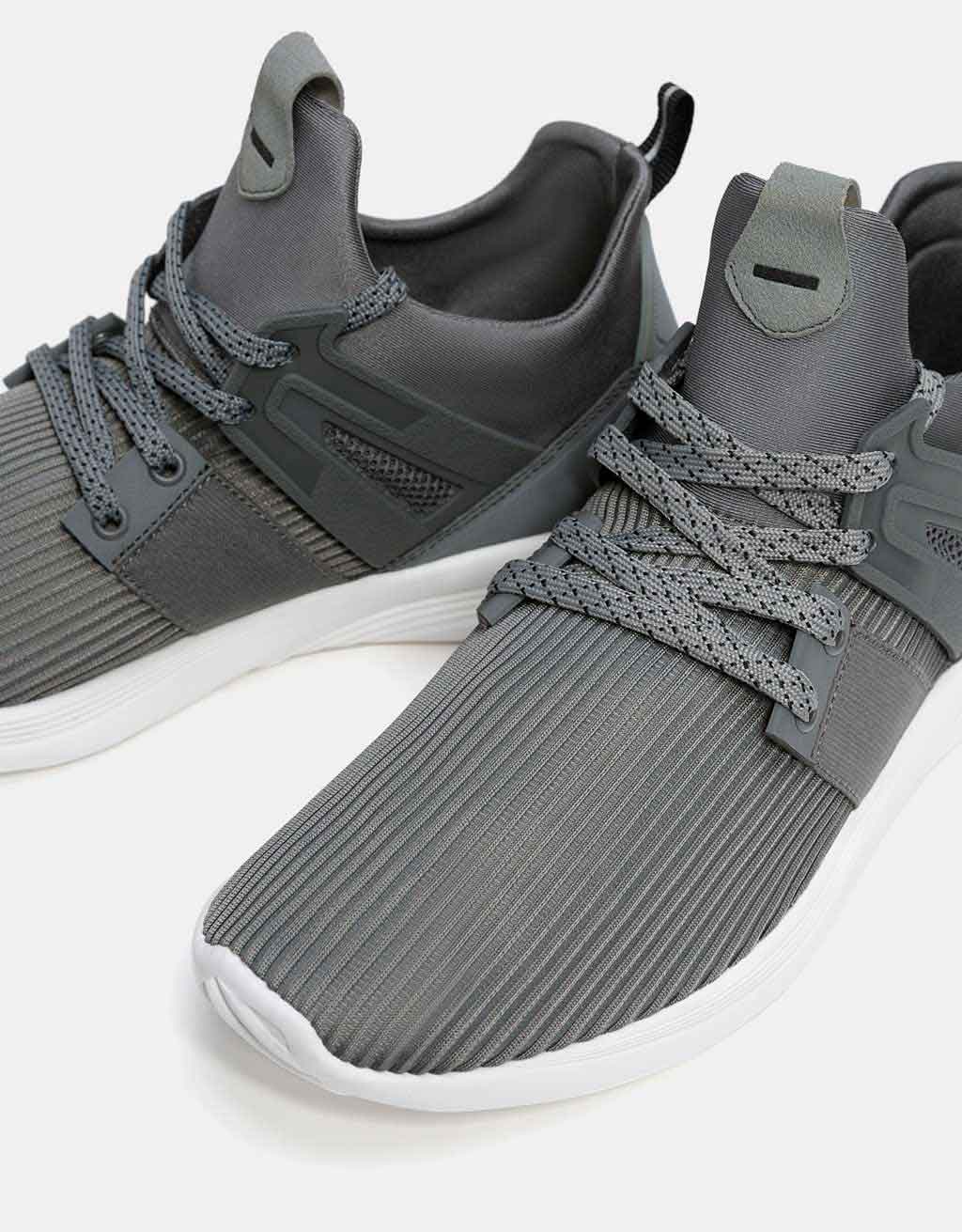 Gray Shoes Sport - Imagen 3